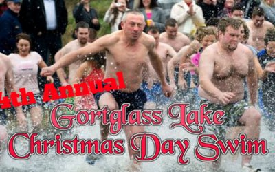 14th ANNUAL GORTGLASS LAKE CHRISTMAS DAY SWIM 2017 RAISES €4185.00 FOR WEST CLARE CANCER CENTRE!!!!!