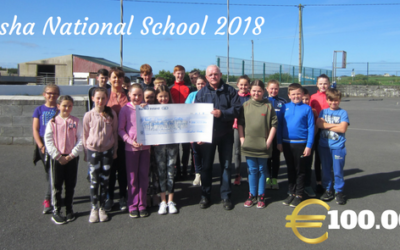 Bansha National School donate €100.00 to West Clare Cancer Centre