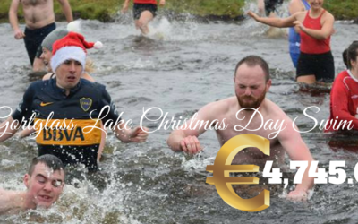 13th ANNUAL GORTGLASS LAKE CHRISTMAS DAY SWIM RAISES €4,745.00 FOR WEST CLARE CANCER CENTRE!!!!!!!