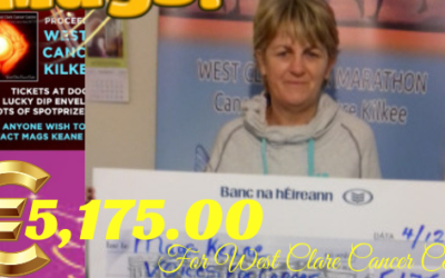 MAGS KEANE’S VOICES FOR CANCER CHARITY CONCERT RAISES €5,175.00 FOR WEST CLARE CANCER CENTRE!!!!!!!!!!!!!