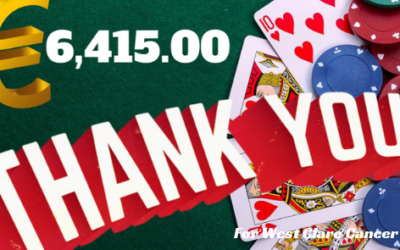 6th ANNUAL WEST CLARE CANCER SUPPORT GROUP POKER CLASSIC RAISES €6,415.00 FOR WEST CLARE CANCER CENTRE!!!!!!